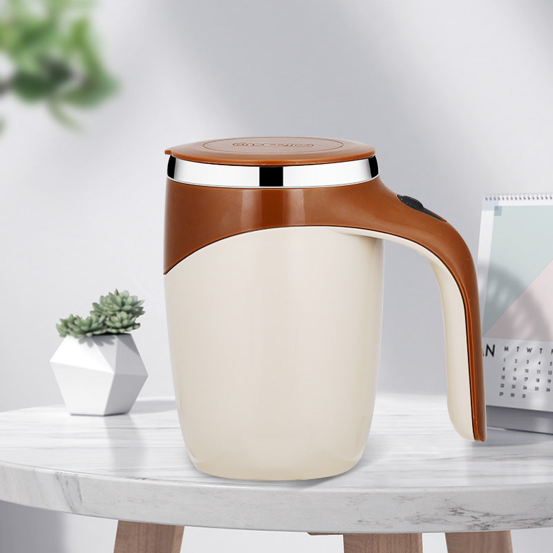 Coffee Cup High Value Electric Stirring Cup Lazy Milkshake Rotating Magnetic Water Cup