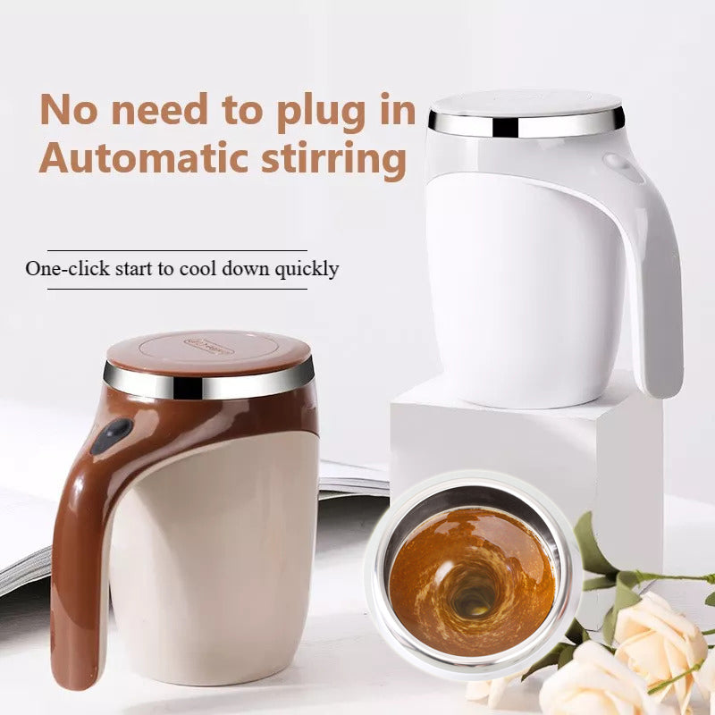 Coffee Cup High Value Electric Stirring Cup Lazy Milkshake Rotating Magnetic Water Cup